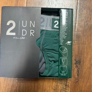 New in box 2Undr Powershift 9” boxerbriefs size small